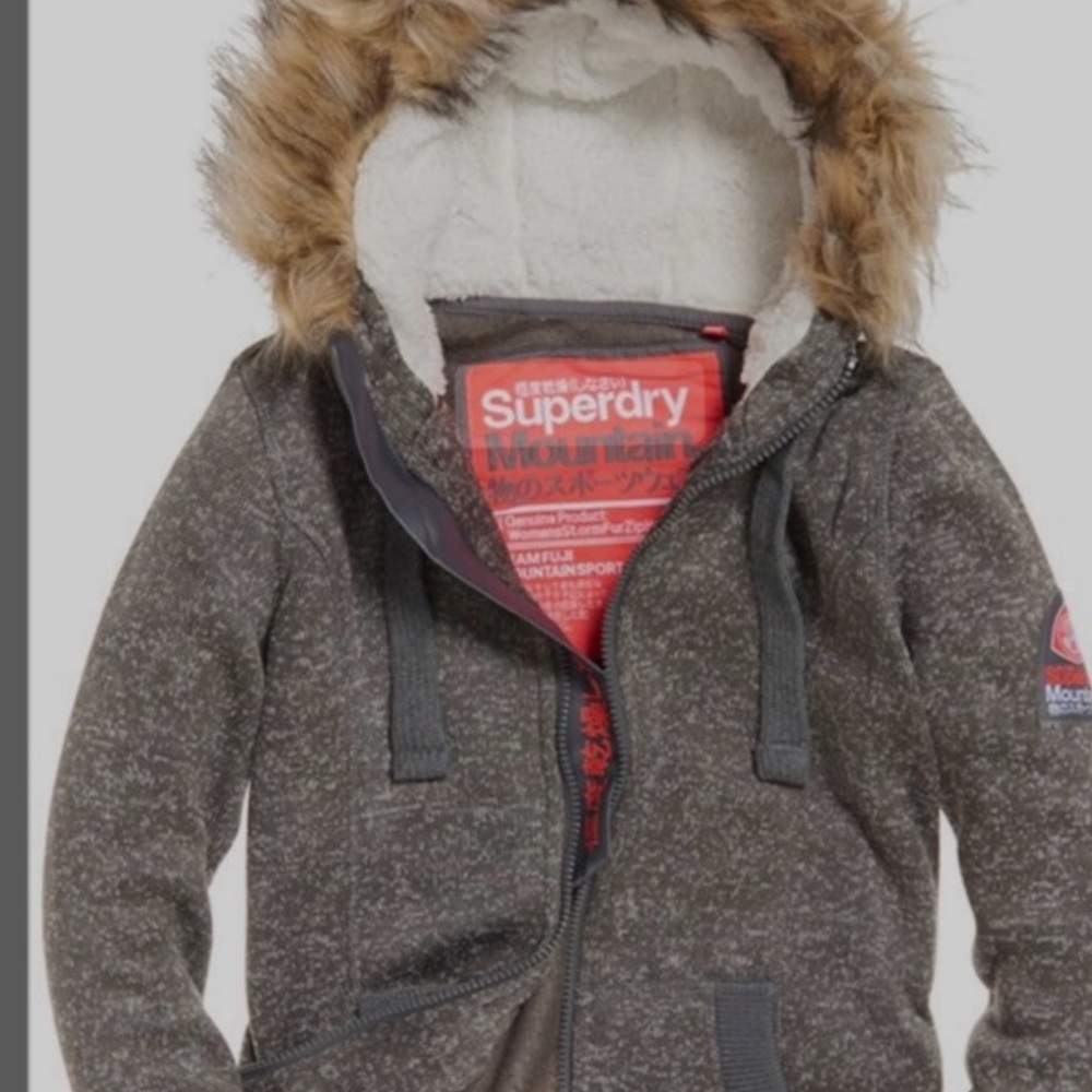 Storm Faux Fur Hoodie